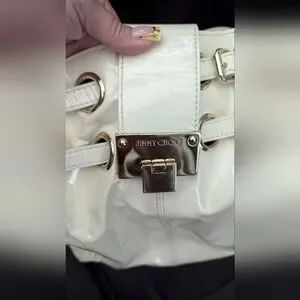 Jimmy Choo Cream and Gold Backpack Jimmy Choo | Bags | Jimmy Choo Cream And Gold Backpack  main image 2